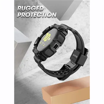 Ohišje Za Samsung Galaxy Watch Aktivna 2 (44 mm) SUPCASE UB Pro Krepak Zaščitni Pokrov z Trak Trakovi Za Galaxy Watch Aktivna 2