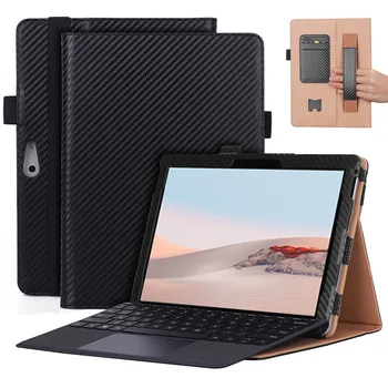 Ultra Slim Magnetni Usnjena torbica za Nove Microsoft Surface Pojdi 2 Laptop Primeru Zajema Funda za Površinsko POJDI 10 inch Podporo Tipkovnico