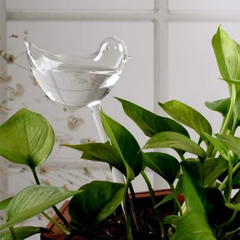 PVC Cvet Samodejno Zalivanje Naprave Houseplant Rastlin Pot Imitacije Ptica Dobro Prepustnost Doma Vrt Pribor