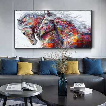 5D Diamond Barvanje Konj DIY 3D Diamond Vezenje Živali Mozaik Nosorogovo Abstraktnega slikarstva Slika Domov Dekoracijo