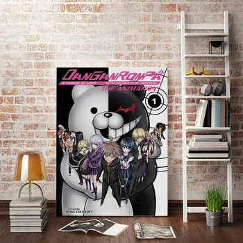 Anime Manga Danganronpa Plakat Slikarstvo Risani Lik Perifernih Slikarstvo HD Tiskanje Plakata Stenske Nalepke Dnevni Sobi Doma D