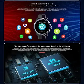 KOSPET Prime S 2021 Pametno Gledati Moški Športni utrip Srca Žensk Smartwatch Za Android IOS Telefon Vodotesna Ura Fitnes Tracker