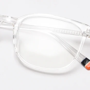Peekaboo korejskem slogu kvadratnih očala, optično ženski jasno objektiv TR90 moda pregleden očal okvir ženske tortoise tanko