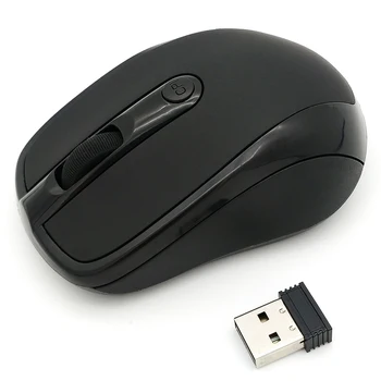 USB Wireless mouse 2000DPI Nastavljiv Optični Sprejemnik Računalniško Miško 2,4 GHz Ergonomska Miši Za Laptop PC Miško