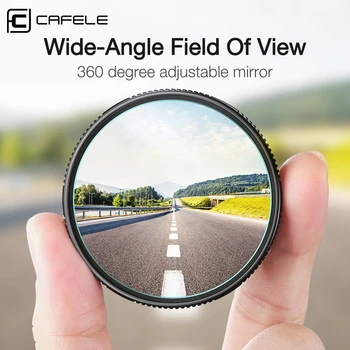 Cafele širokokotni Blind Spot Ogledalo Avto Rearview Konveksno Ogledalo za Avto Povratne Parkirnih Pomožne Blind Spot Ogledalo