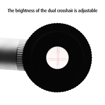 12,5 mm Dvojno-line Crosshair Reticle 1.25