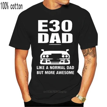 2019 Kul Nove Poletje T-Shirt Nemčiji Avto E30 zabavne Majice Humor Zgleduje Tee Darilo Oče Novih Moških Tees Cotton Tee Majice