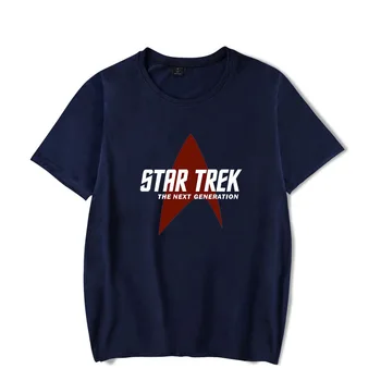 Poletje Športna T Majica Star Trek T-Shirt Moški Ženske Kratka Sleeved Tiskanje O-Vratu Fashion Star Trek fanta/dekleta Vrhovi ulične oblači