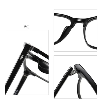 2020 Nove Ženske Anti Modra Svetloba Očala Photochromic sončna Očala Okvir TR90 Kvadratnih Optičnih Kratkovidnost Optični Okvir UV400
