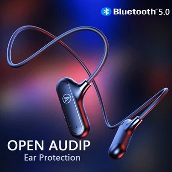 TWS Brezžična tehnologija Bluetooth 5.0 Slušalke Odprte audio Stereo Hi-fi Zvok Slušalke Športne Vožnje Vodotesne Slušalke z mikrofonom