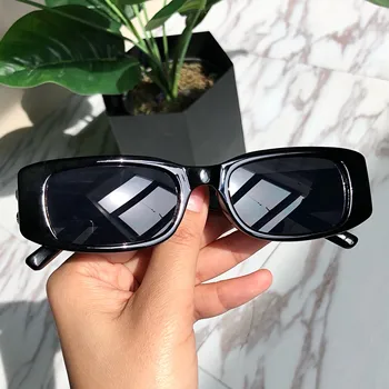 2021 Nove Ženske Vintage sončna Očala Kvadratnih sončna Očala blagovne Znamke Oblikovalec Ženski Eyeglass Cat Eye glasses UV400