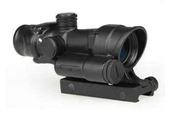 Tactical ACOG 4x32 LED Scope Mini Reflex red dot scope for Airsoft