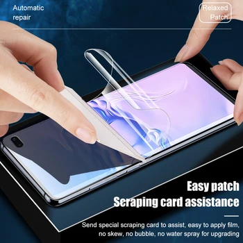 4PCS Hydrogel Film Screen Protector For Samsung Galaxy S10 S10E Opomba 20 10 Plus S20 FE S21 Ultra A50 A51 A52 Screen Protector