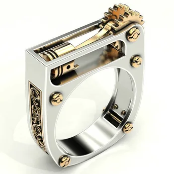 WANGAIYAO2021 nove ustvarjalne mehansko tesnilo moda za moške zlitine priljubljeno orodje za moške obroč, nakit, nakit