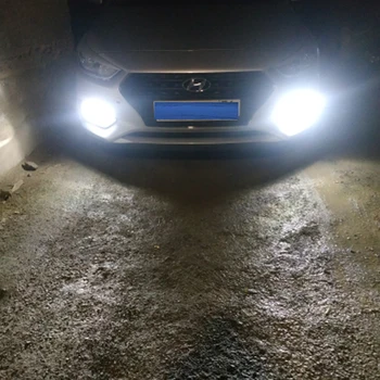 BMTxms 2Pcs Canbus, Za Hyundai Solaris 2016 2017 2018 2019 LED DRL Dnevnih Luči Vožnje Žarnica Rep Lučka