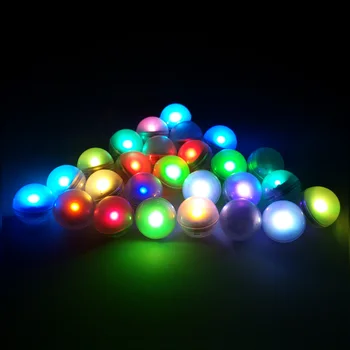 12pcs/veliko Barvnih Biserov, Pravljice LED Luč za Shisha Hookah Chicha Narguile bar Dekoracijo Dodatki za Praznično Okraski Stranka