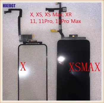 LCD Zaslon na Dotik Dolg Kabel Dotik, Računalnike Stekla S 3D Touch Senzor Za iPhone X XS XSMax XR 11 Pro Max Mobile, občutljiv na Dotik