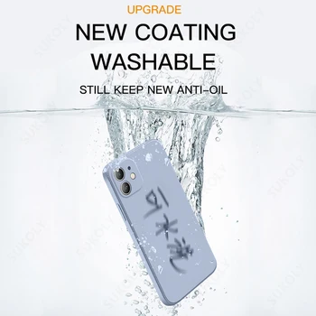 Luksuzni Original Kvadratnih Tekoče Silikona Primeru Telefon Za iPhone 12 11 Pro Max Mini XS X XR 7 8 Plus SE 2020 Mehko Kritje Sladkarije Primeru