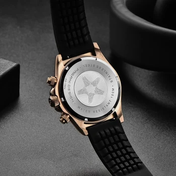 2021 Novega Modela PAGANI Moških Quartz Ure Japonska VK63 Ura Samodejna Datum Moških Luksuzni Kronograf Ročne Reloj Hombre reloj