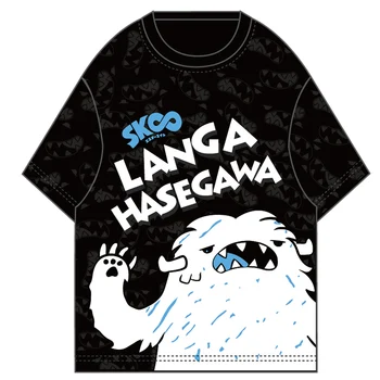 SK OSEM SK8 Infinity REKI Langa MIYA Svoboden T-shirt Kratek Rokav Tee Vrhovi Anime Modni Moški Ženske Priložnostne Poletje Puloverju