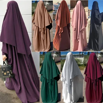 Ramadana Abayas za Ženske Dubaj Abaya Turčija Bat Hidžab Molitev Obleko Eid Mubarak Islam arabski tam kaftan Haljo Musulmans Djellaba Femme