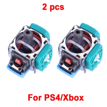 2Pc Zamenjava 3D Analogna Palica Senzor Modul Palec Palico Za PS4 Dualshock 4 Xbox Popravilo Enega Brezžični Krmilnik Igra Opremo
