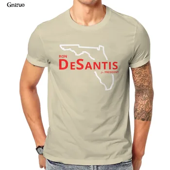 Debelo Ron DeSantis 2024 Predsednik Campain Mens T-Shirt Essentials Pari Kawaii Moška Oblačila 105342
