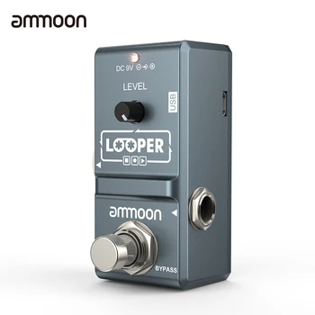 Ammoon AP-09 Looper Kitara Pedal Nano Serije Zanke Električna Kitara Efekt Pedal, True Bypass Neomejeno Overdubs kitare dodatki