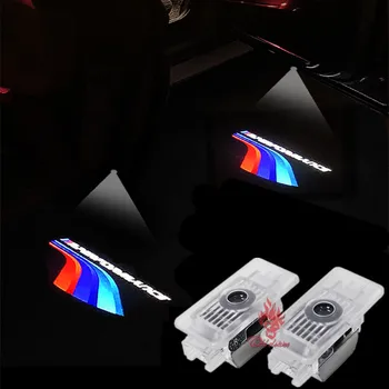 2X LED Dobrodošli Luči Za BMW Serije 3 F30 G20 320i 325i 330i ///M Performance Objektiv Stekla Laser Projektor Vrata Avtomobila Opozorilo Lučka