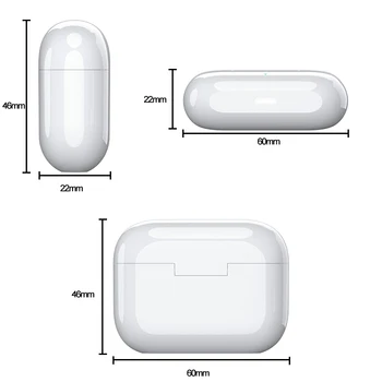 Brezžične Slušalke Bluetooth 5.0 Slušalke TWS šumov Vodotesne Slušalke Slušalke z Mikrofonom Slušalke za Iphone Xiaomi
