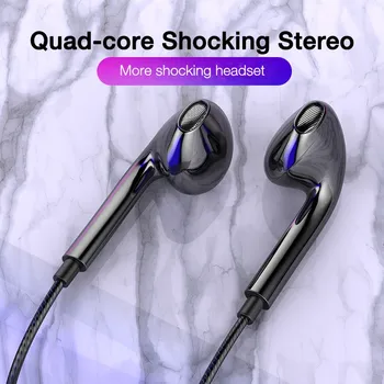 Candy Barve Žične Slušalke Bas Stereo Čepkov Šport Vodotesne Slušalke Glasbo, Slušalke za Samsung iphone za Xiaomi Huawei