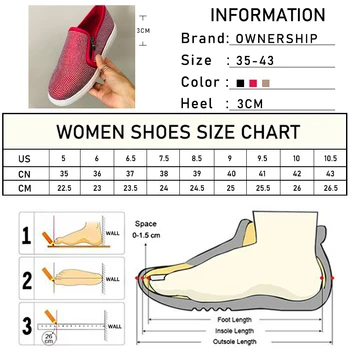 Women Crystal Loafers Platform Vulcanized Woman Bling Sneakers Autumn Female Zip Sport Shoes Women's Casual Flats Big Size 43