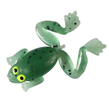 Žaba Tip Fishing Lure Žaba Umetne Vabe 52 mm/3.5 g Plavajoče Bionic Mehka Vaba Ribolov Krapa Wobblers