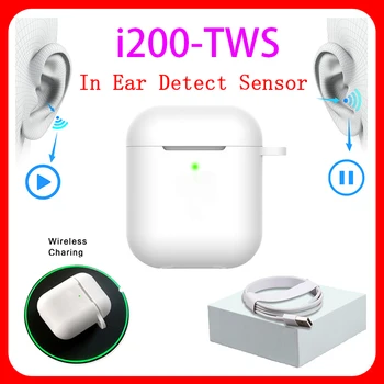 Original i200 TWS 1:1 V uho Blutooth Slušalke Mini Brezžična Slušalka Aire 2 Slušalke Aire2 Slušalke audifonos par celular elari