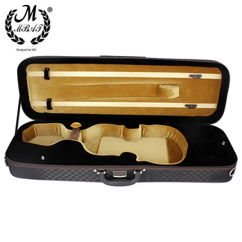 M MBAT Violino 4/4 Primeru Visoke kakovosti, Strunami Instrument, Pribor, Vgrajen v Higrometer Glasbe Orodje Škatla za Shranjevanje Violina Roko Vrečko