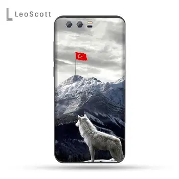 Turčija turškega volk Pribor Telefon Primeru Za Huawei Honor pogled 7a5.45inch 7c5.7inch 8x 8a 8c 9 9 10 20 10i 20i pro lite