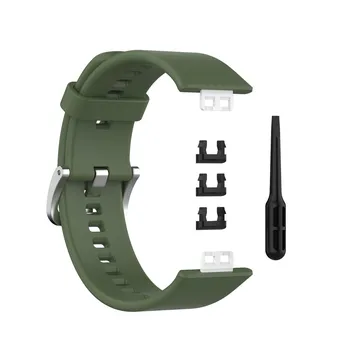 Silikonski Watchband Za Huawei Watch Fit Traku Original Band Wriststrap Pas, zapestnica Zaščitnik Primeru Lupini Pribor orodje