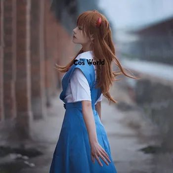 EVA Ayanami Rei Asuka Langley Soryu Šoli Enotno Obleko Obleko Anime Prilagodite Cosplay Kostumi