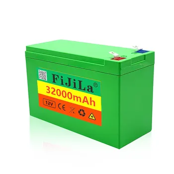12V 32Ah 18650 litij-ionska baterija 3S6P vgrajen visoko zmogljivimi 20A BMS za škropilnice, otroška električna vozila batterie+12,6 V