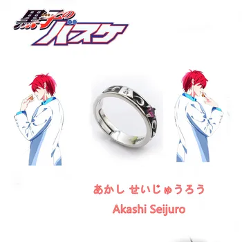 Anime Kuroko je Košarka Kuroko Tetsuya Obroči 925 Sterling Srebro Prst Prstan Modni Nakit Nekaj Okrasite Sprejmejo Fotografije Rekviziti