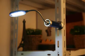 1pcs Prenosne Magnetne 360-Stopinjski Nastavljiva LED Žar Luči luči za BBQ Žar na Prostem Kampiranje Orodja za Popravilo Avtomobila Delo Luči
