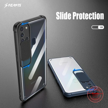 Rzants Za Samsung Galaxy A21S Primeru [Objektiv Zaščiti] Fotoaparat Zaščititi Tanek Prozoren Pokrov