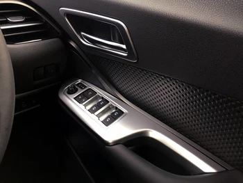 Primerni za Toyota CHR / Hibridni 2016-2020 Avto Dodatki Notranjost Dekoracijo ABS Mat Vratca Armrest Okno Dvigalo Preklopite Pokrov 4pcs