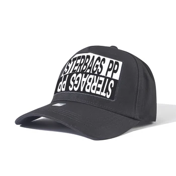 Torbe pp Original lobanje logotip vsestranski vezenje črke kul ujemanje klobuk nastavljiv priložnostne baseball kapa bombaž visoke kakovosti