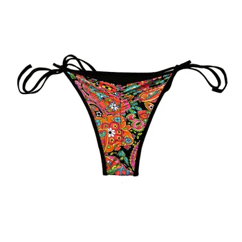 Ženske Predrzen Bikini Dna Plažo Plavanje dostopi T-nazaj Kopalke Seksi Skrivnost Tangice Brazilski Bikini Dna Bikini