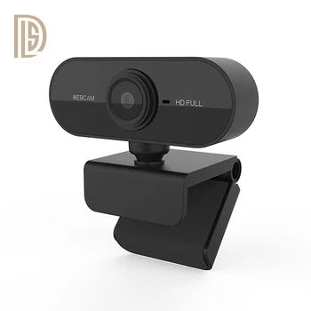 HD Webcam 1080P Vrtljiv Laptop Spletni Camara USB Plug samodejno ostrenje Vgrajen Mikrofon Spletna Kamera Z Zasebnost Kritje Za Live Stream