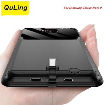 QuLing 10000 Mah Za Samsung Galaxy Note 9 Baterije Primeru Note9 Polnilnik Banka Power Ohišje Za Samsung Galaxy Note 9 Baterije Primeru