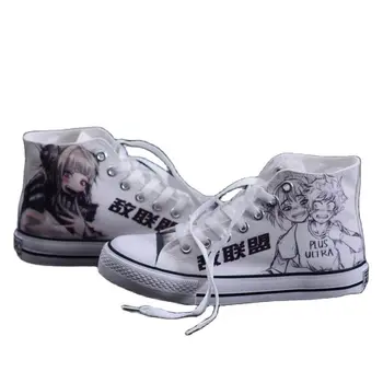Anime Moj Junak Univerzami Platno Čevlji Preppy Študent plimsolls Priložnostne Boku ni Junak Univerzami čevlji vrv soled čevlji