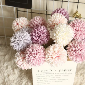 Umetno Cvetje Pravi Dotik Regrat Ponaredek Rastline Plastične Rože Za Dekoracijo Doma Multicolor Svate Ponaredek Cvetje#55