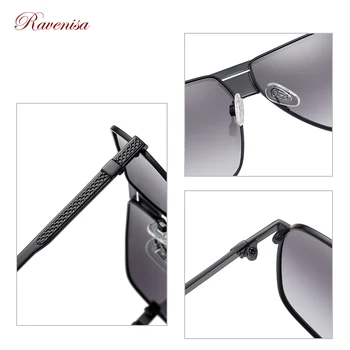 RAVENISA Luksuzni sončna Očala Za Moške Polarizirana Zaščitna Ženske sončna Očala 2020 UV400 Vožnje Buljiti Kvadratnih Pilotni Očala